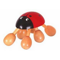Lady-Bug Wooden Massager